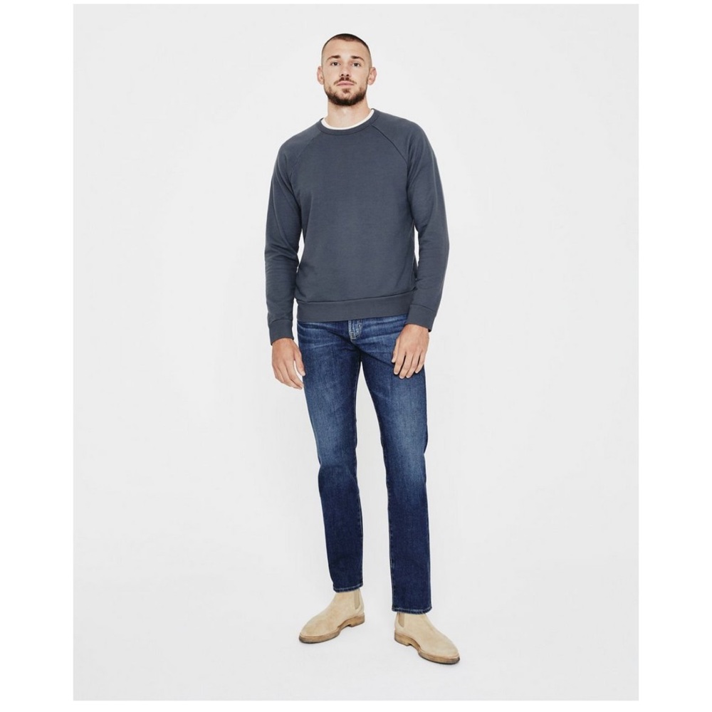 AG Dark Wash Everett Slim Straight Jeans